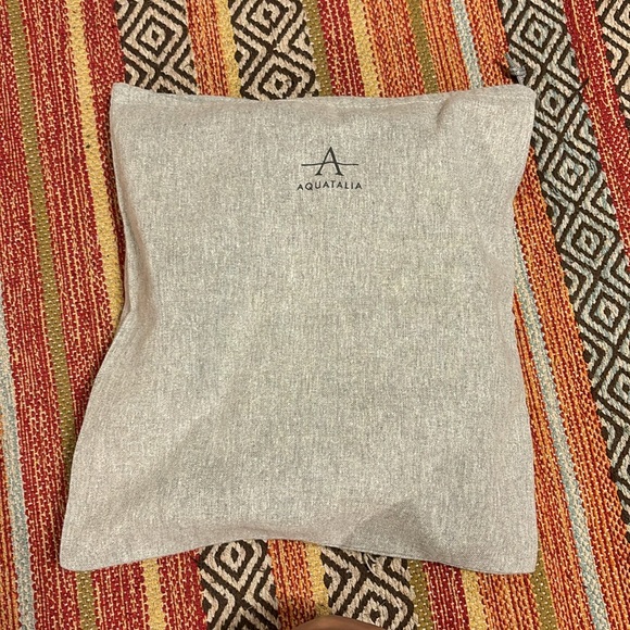 Aquatalia $495 Dottie Black Suede Buckle Bootie size 6.5 - Picture 11 of 11